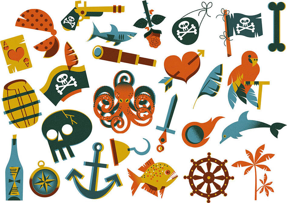 Auzou - Tatoveringer - Pirater
