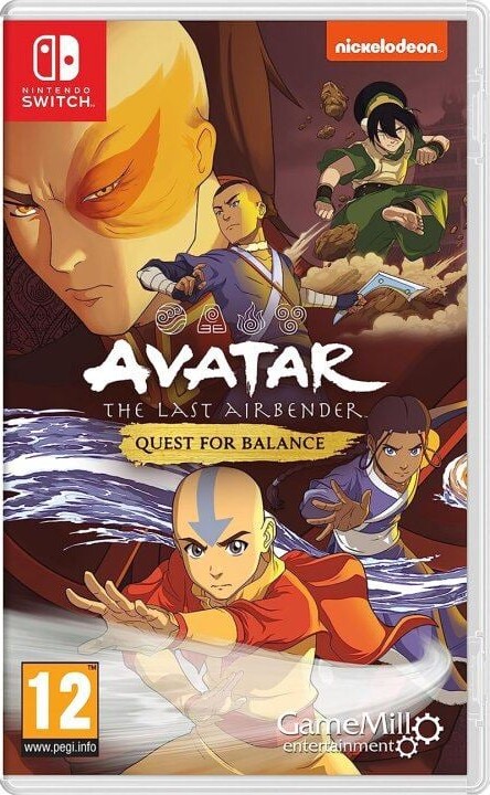 Avatar The Last Airbender - Quest For Balance - Kode I Boks