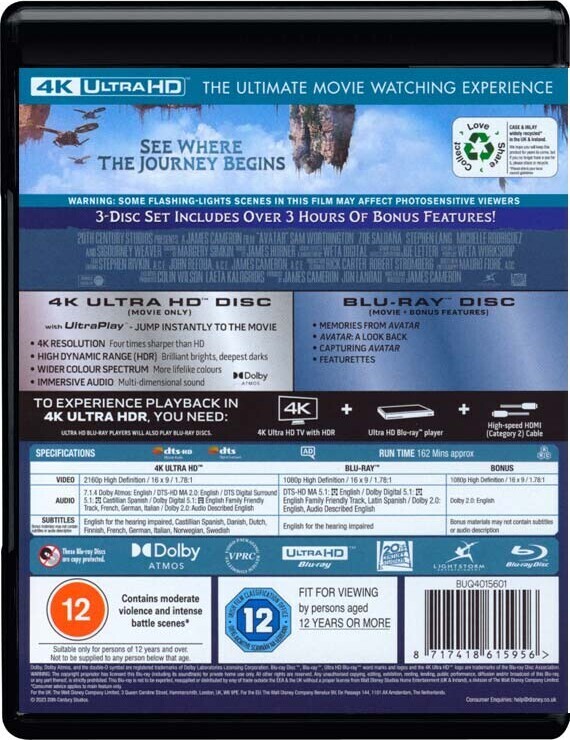 Avatar 1 - 2009 - Remastered