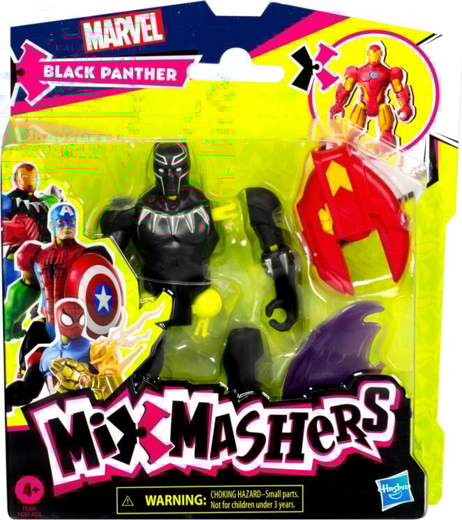 Marvel - Black Panther Mix Mashers Figur - 12 Cm - Avengers
