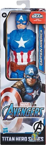 Captain America Figur - Avengers - Titan Hero Series - 30 Cm
