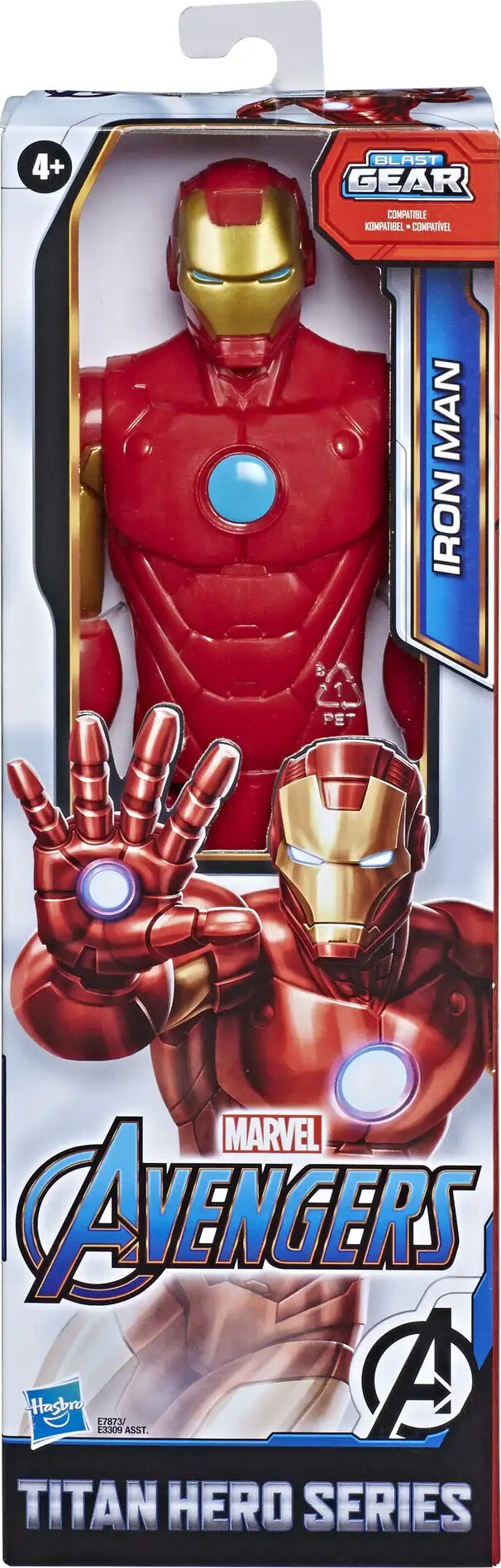 Mô Hình Siêu Anh Hùng Black Gold Iron Man Titan 30cm Avengers E3308