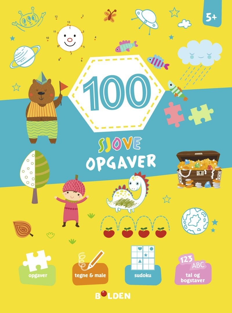 100 Sjove Opgaver - Fra 5 År