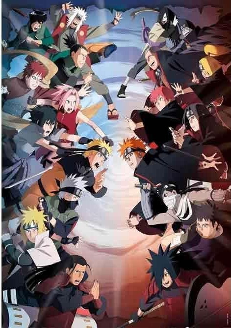Clementoni Puslespil - Naruto Shippuden - 1000 Brikker