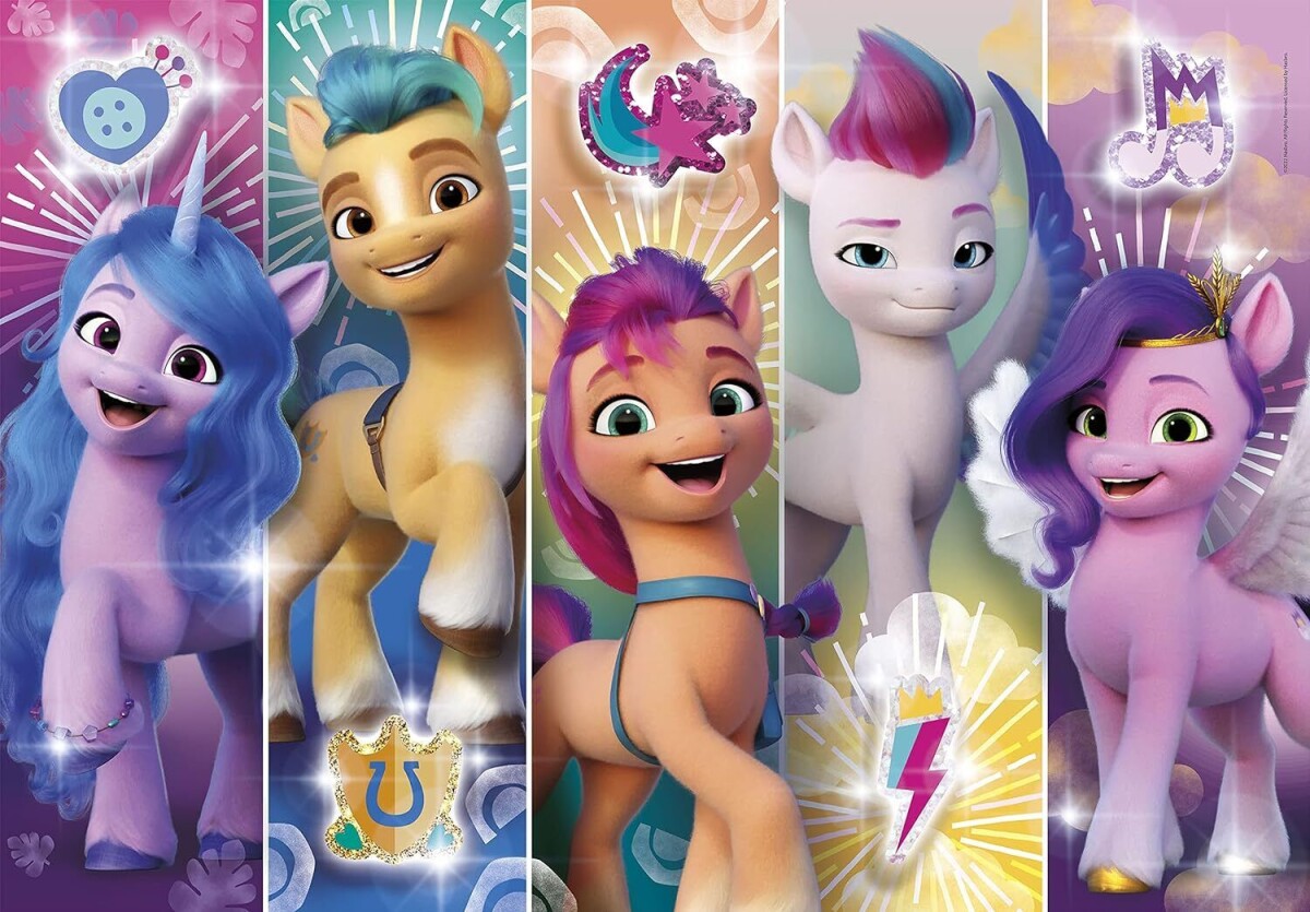 Køb My Little Pony Puslespil - Super Color - 104 Brikker - Clementoni ...