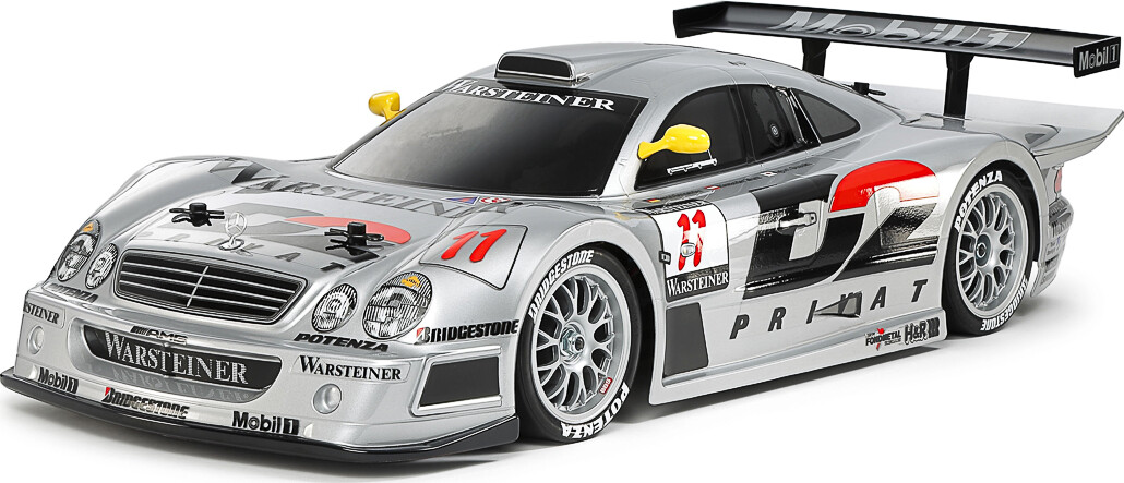 Tamiya - Rc Mercedes-Benz 1997 Clk-Gtr Tc-01 Fjernstyret Bil Byggesæt - 1