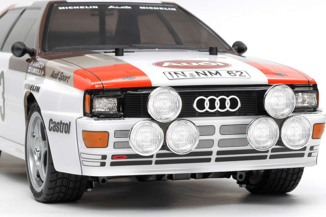 Tamiya - Audi Quattro Rallye A2 Tt-02 Rc Byggesæt - 1 10 - 58667