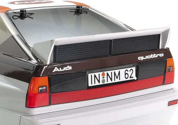 Tamiya - Audi Quattro Rallye A2 Tt-02 Rc Byggesæt - 1 10 - 58667