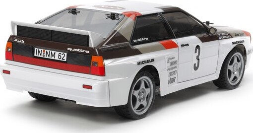 Tamiya - Audi Quattro Rallye A2 Tt-02 Rc Byggesæt - 1 10 - 58667