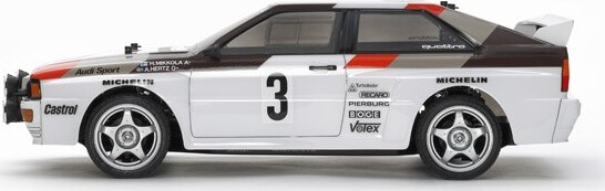 Tamiya - Audi Quattro Rallye A2 Tt-02 Rc Byggesæt - 1 10 - 58667