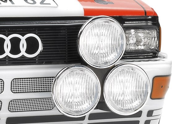 Tamiya - Audi Quattro Rallye A2 Tt-02 Rc Byggesæt - 1 10 - 58667