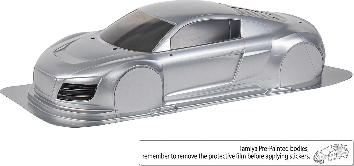 Tamiya 47517 - Audi R8 Lms 200 Rc - Tt-02 - Pre-Painted - 1 10