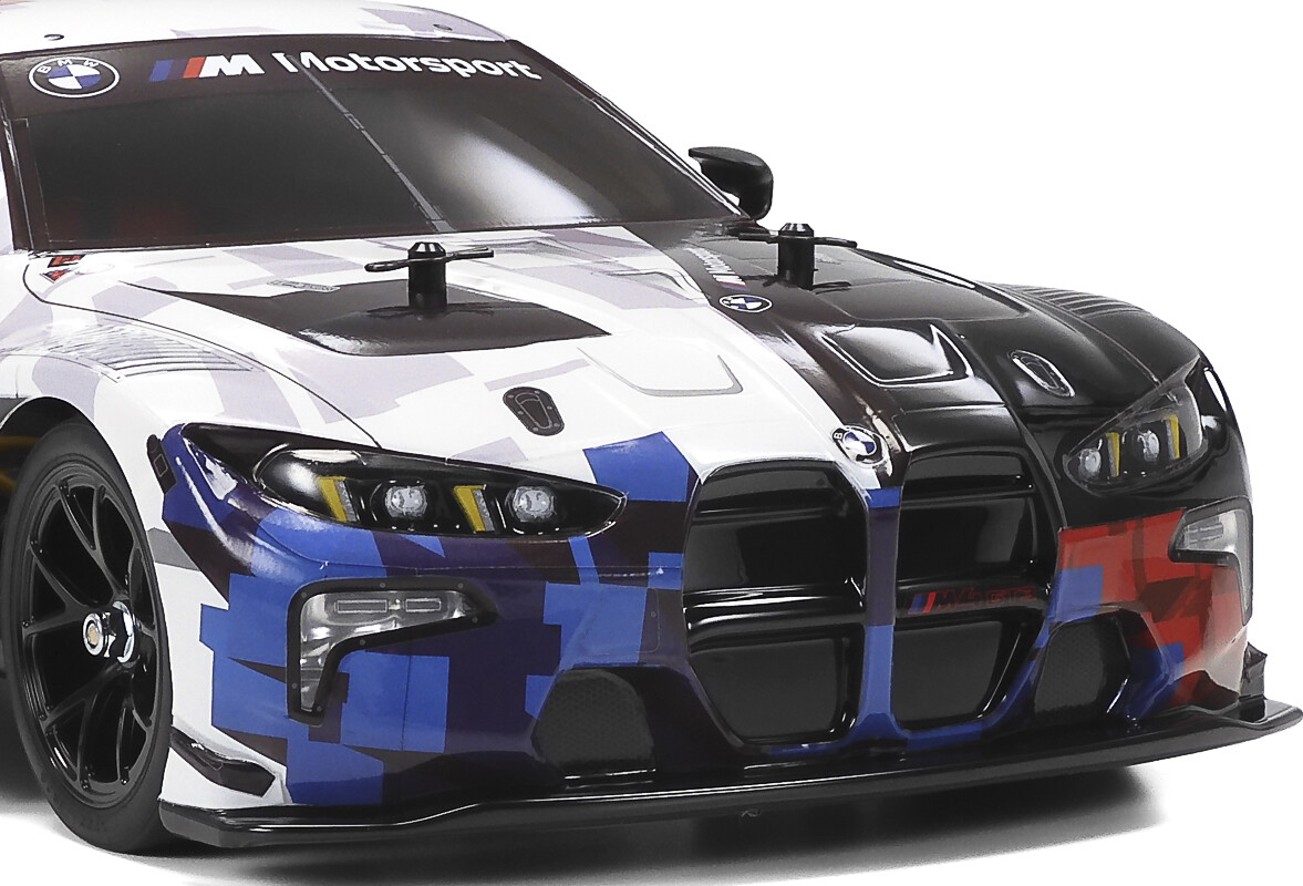 Tamiya 58751 - Rc Bmw M4 Gt3 Evo Byggesæt - Tt-02 - 1 10
