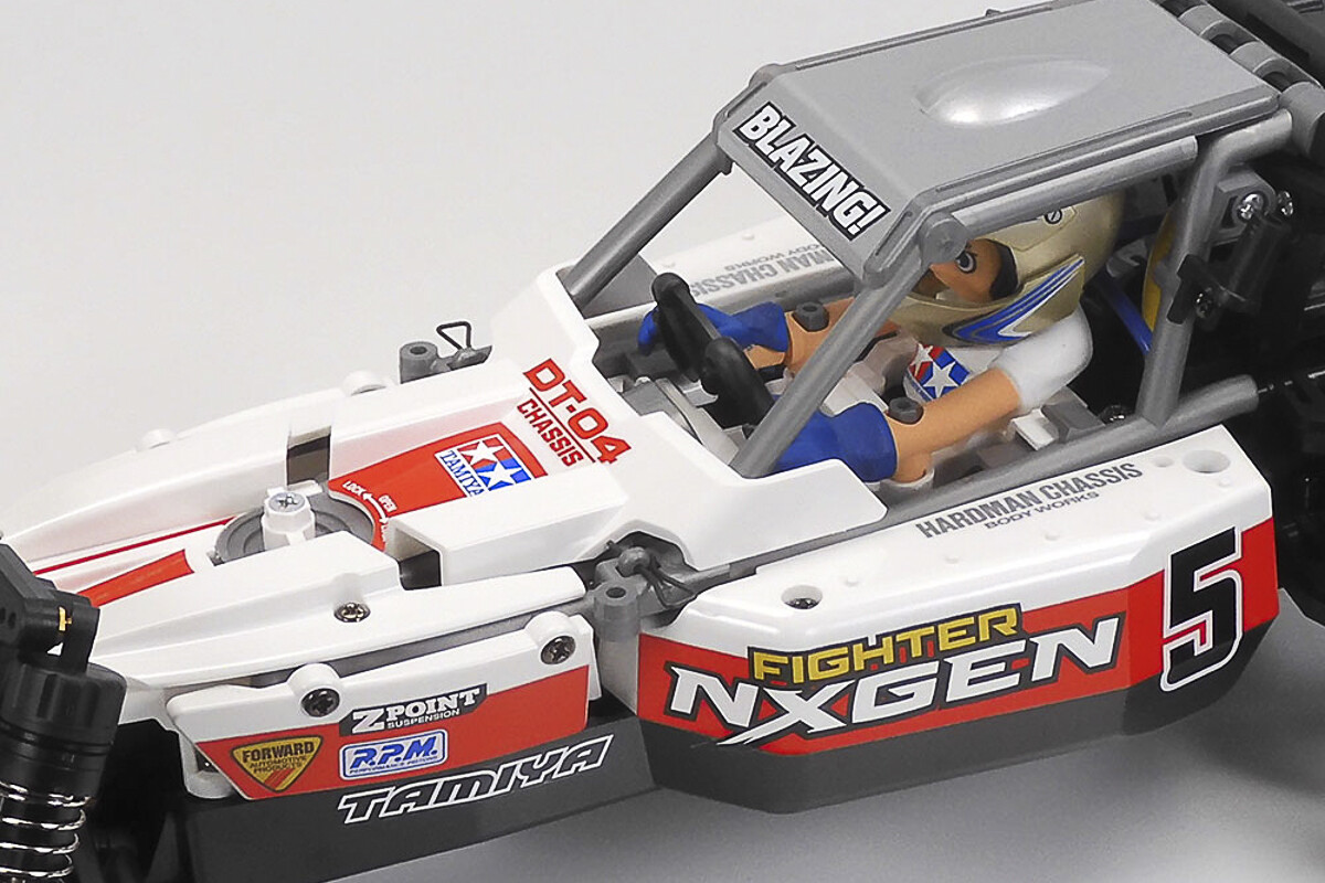 Tamiya - Rc Fighter Nxgen Dt-04 - 110 Fjernstyret Bil Byggesæt