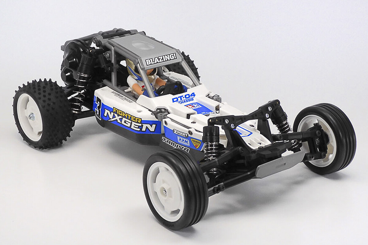Tamiya - Rc Fighter Nxgen Dt-04 - 110 Fjernstyret Bil Byggesæt