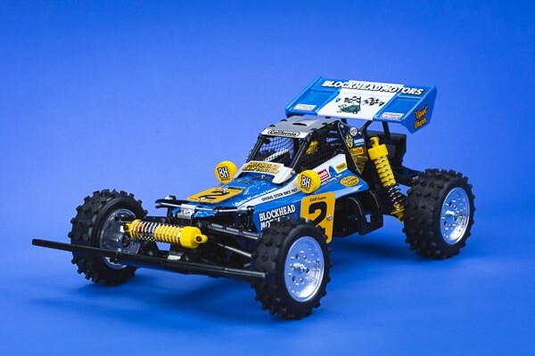 Tamiya - Rc Hotshot Ii Blockhead Motors Fjernstyret Bil Byggesæt - 1 10 -