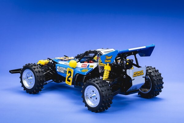 Tamiya - Rc Hotshot Ii Blockhead Motors Fjernstyret Bil Byggesæt - 1 10 -