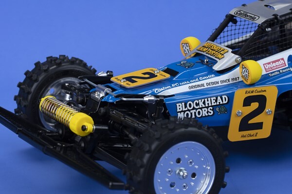 Tamiya - Rc Hotshot Ii Blockhead Motors Fjernstyret Bil Byggesæt - 1 10 -