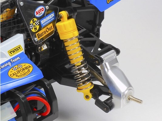 Tamiya - Rc Hotshot Ii Blockhead Motors Fjernstyret Bil Byggesæt - 1 10 -