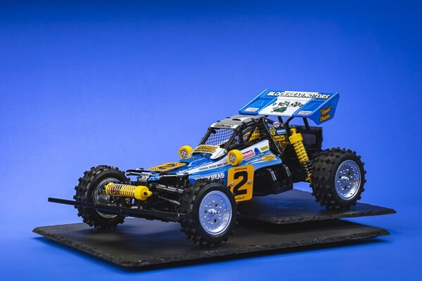 Tamiya - Rc Hotshot Ii Blockhead Motors Fjernstyret Bil Byggesæt - 1 10 -