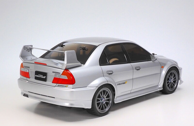 Tamiya - Mitsubishi Lancer Evolution V Tt-02 Rc Bil - 110 - 58713