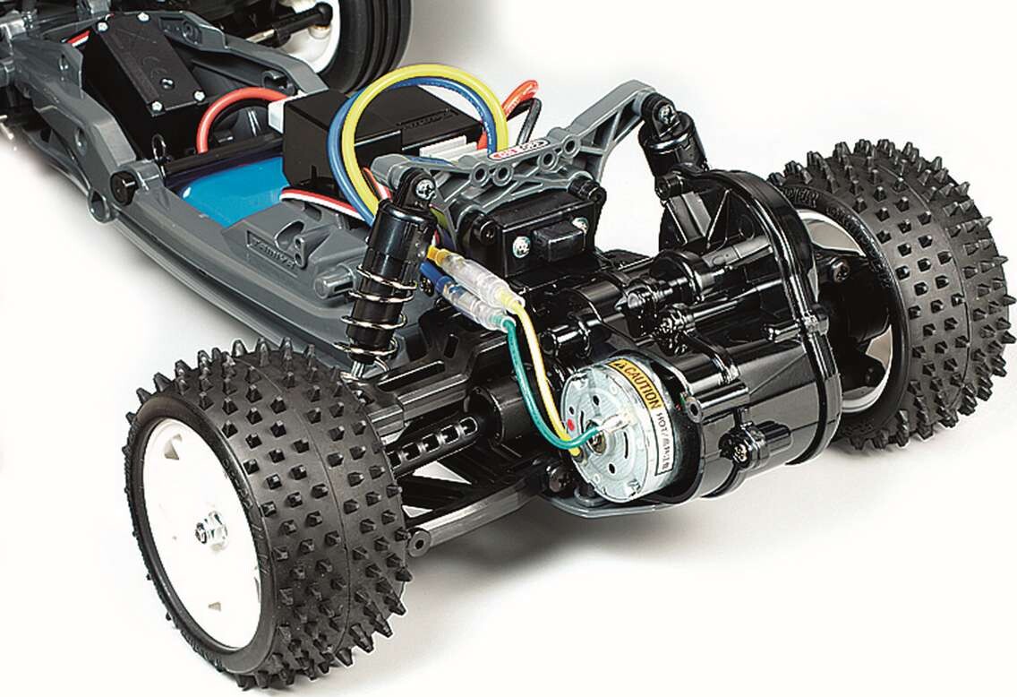 Tamiya - Neo Fighter Buggy Dt-03 Rc Bil Byggesæt - 1 10 - 58587