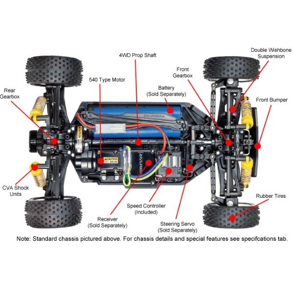 Tamiya - Neo Scorcher Tt-02B - Rc Bil Byggesæt - 1 10 - 58568