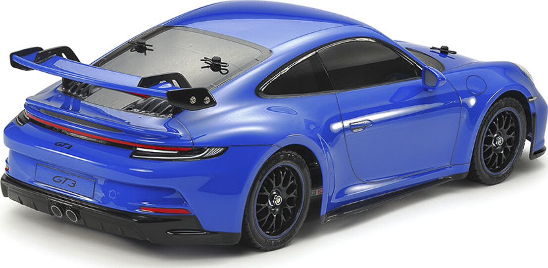 Tamiya - Rc Porsche 911 Gt3 992 Tt-02 Fjernstyret Bil Byggesæt - 1 10 -