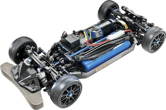 Tamiya - Tt-02R Chassis Kit Rc Byggesæt - 1 10 - 47326
