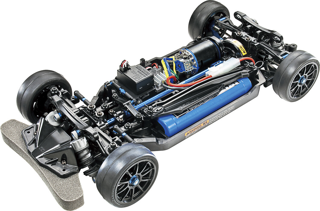 Tamiya - Tt-02R Chassis Kit Rc Byggesæt - 1 10 - 47326