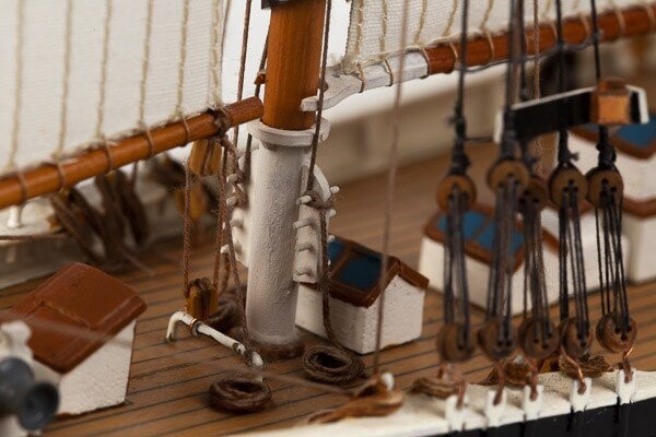 Billing Boats - Bluenose Ii 600 Model Skib Byggesæt - 1 100 - Bb600