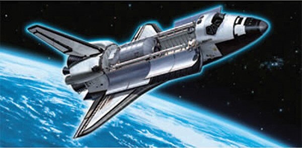 Tamiya - Space Shuttle Atlantis Rumskib Byggesæt - 1 100 - 60402