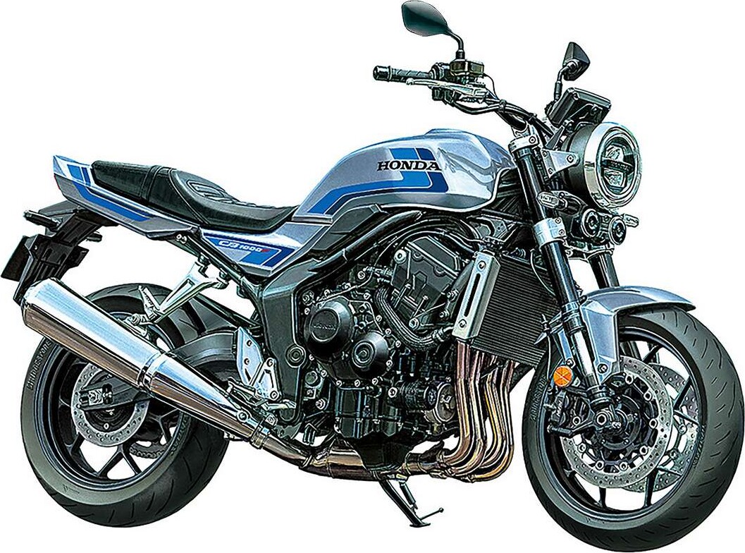 Tamiya 14144 - Honda Cb1000F Motorcykel Byggesæt - 1 12