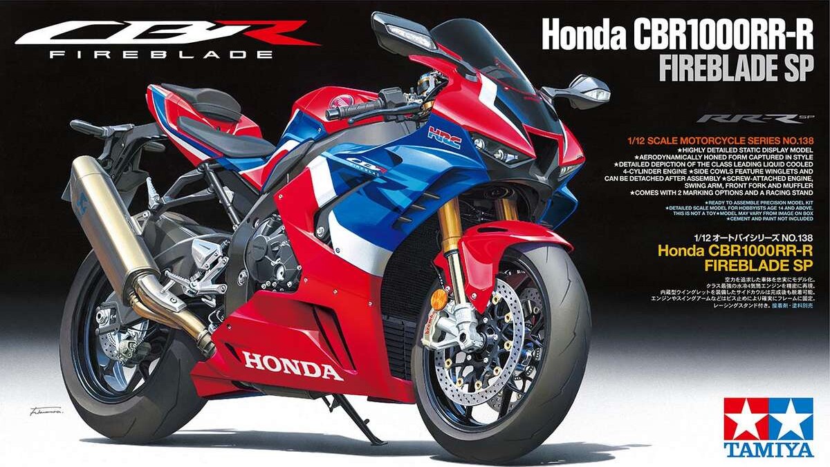 Tamiya - Honda Cbr1000Rr-R Fireblade Sp Byggesæt - 1 12 - 14138