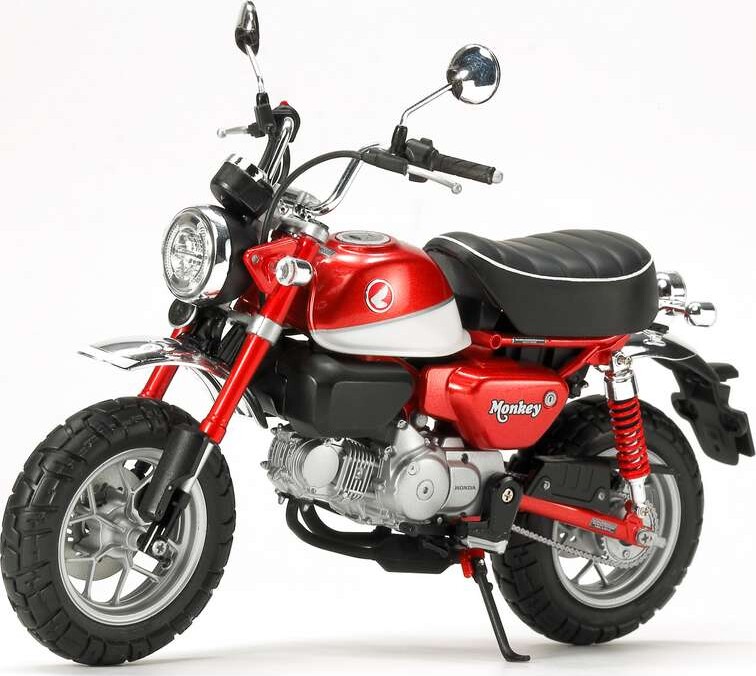 Tamiya - Honda Monkey 125 Motorcykel Byggesæt - 1 12 - 14134