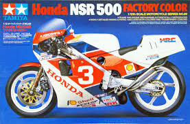 Tamiya - Honda Nsr 500 Factory Color Byggesæt - 1 12 - 14099