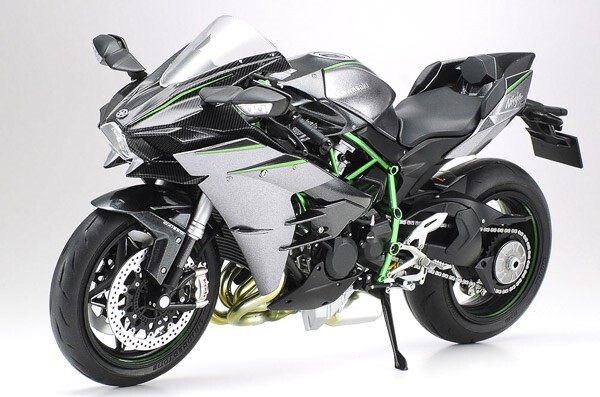 Tamiya - Kawasaki Ninja H2 Carbon Byggesæt - 1 12 - 14136