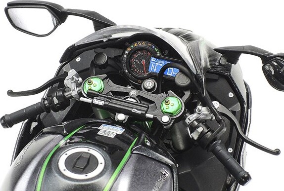 Tamiya - Kawasaki Ninja H2 Carbon Byggesæt - 1 12 - 14136