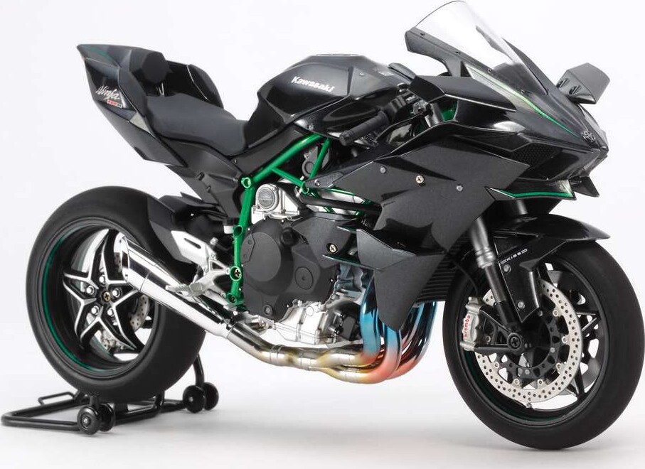 Tamiya - Kawasaki Ninja H2R Motorcykel Byggesæt - 1 12 - 14131