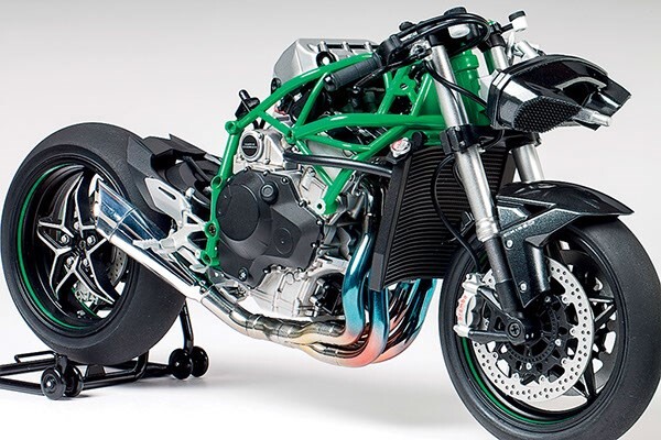 Tamiya - Kawasaki Ninja H2R Motorcykel Byggesæt - 1 12 - 14131