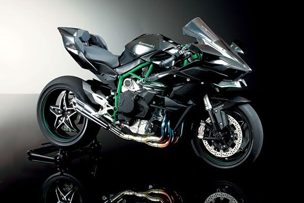Tamiya - Kawasaki Ninja H2R Motorcykel Byggesæt - 1 12 - 14131