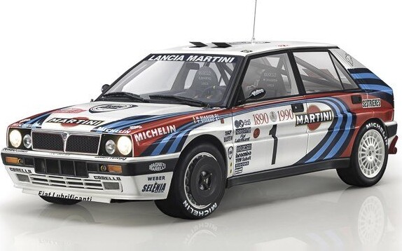 Italeri - Lancia Delta Hf Bil Byggesæt - 1 12 - 4709