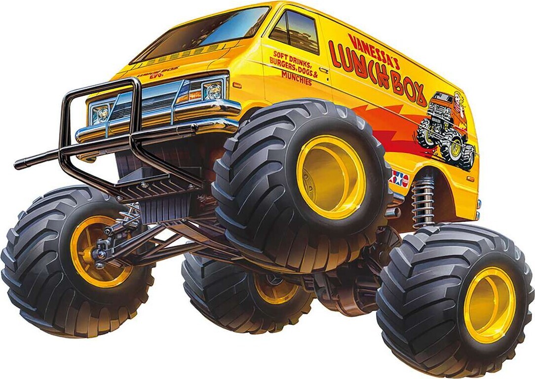 Tamiya 58755 - Rc Lunch Box Evo - Cw-01E - Byggesæt - 1 12