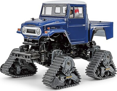 Tamiya - Rc Toyota Land Cruiser 40 Pick-Up Quadtrack Fjernstyret Bil Bygges