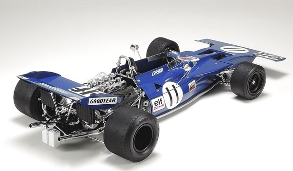 Tamiya - Tyrrell 003 1971 Monaco Gp Bil Byggesæt - 1 12 - 12054