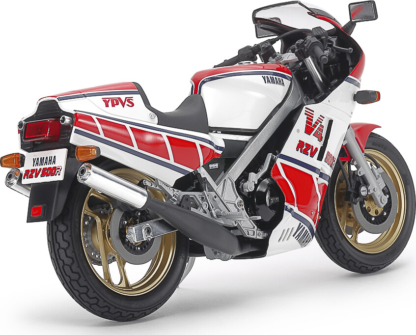Tamiya 14037 - Yamaha Rzv500R Motorcykel Byggesæt - 1 12