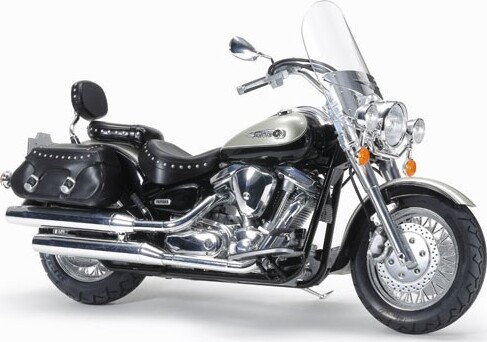 Tamiya - Yamaha Xv1600 Road Star Custom Byggesæt - 1 12 - 14135