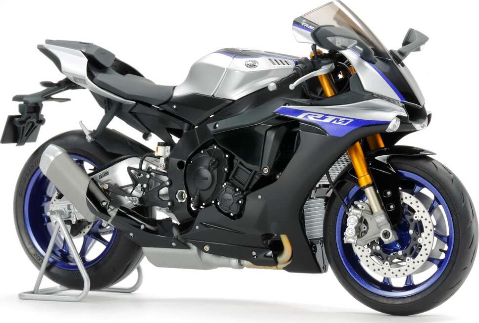 Tamiya - Yamaha Yzf-R1M Motorcykel Byggesæt - 1 12 - 14133