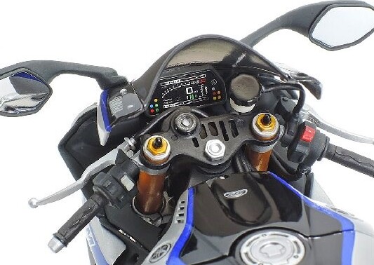 Tamiya - Yamaha Yzf-R1M Motorcykel Byggesæt - 1 12 - 14133