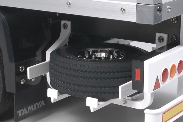 Tamiya - Semi Trailer 3-Axle Reefer Køletrailer Byggesæt - 1 14 - 56319